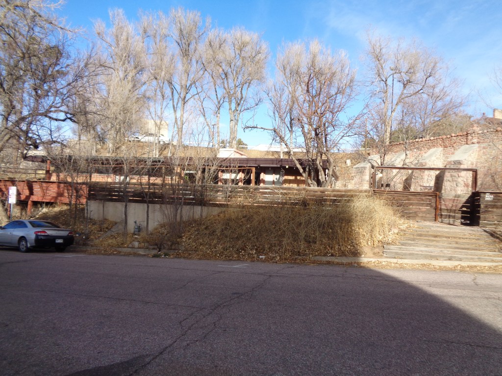 Photograph of the Tilley place property located at 30 Mesa Road in Colorado Springs