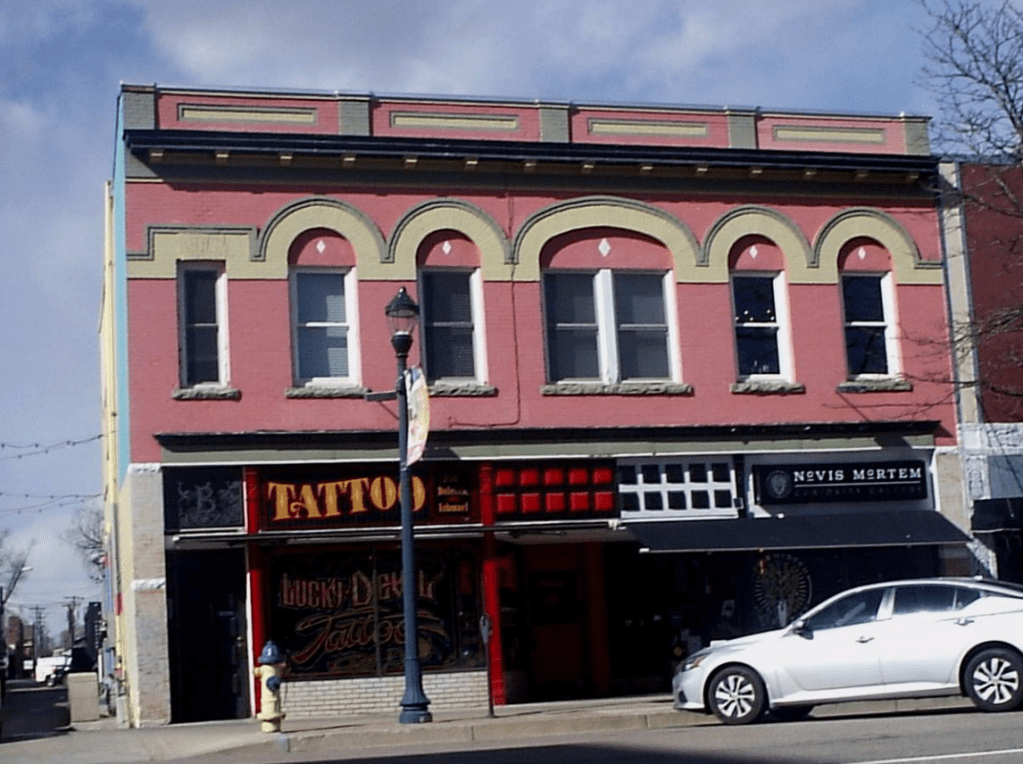 Photograph of the Caledonian Hall at 20 East Bijou Street in Colorado Springs