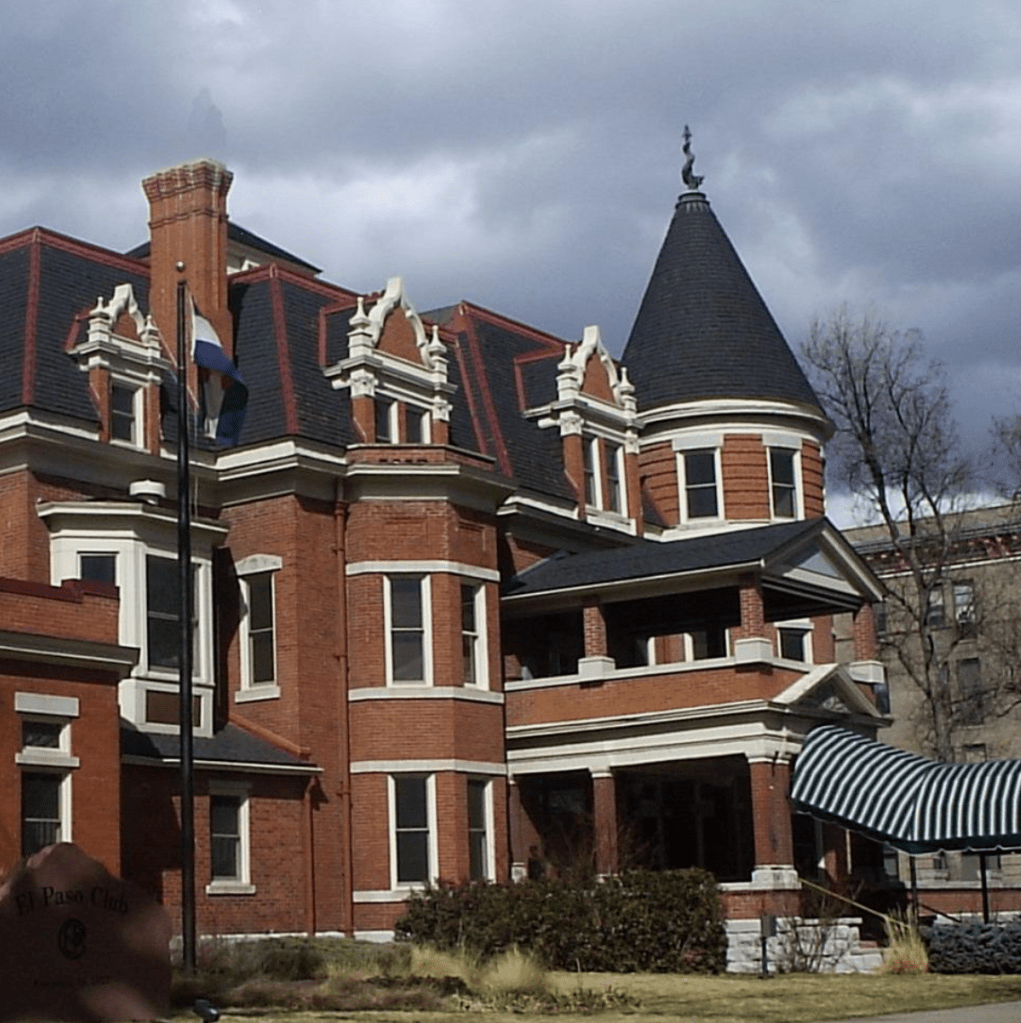 Photograph of the El Paso Club at 30 East Platte Avenue in Colorado Springs
