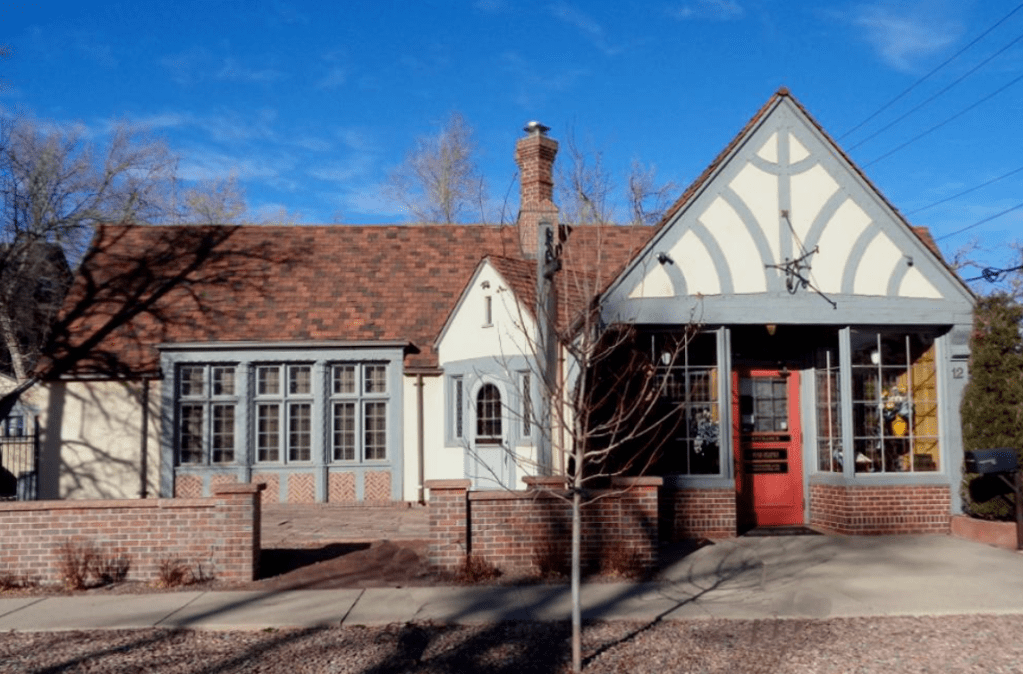 Photograph of the Half Way House at 12 East Boulder Street in Colorado Springs