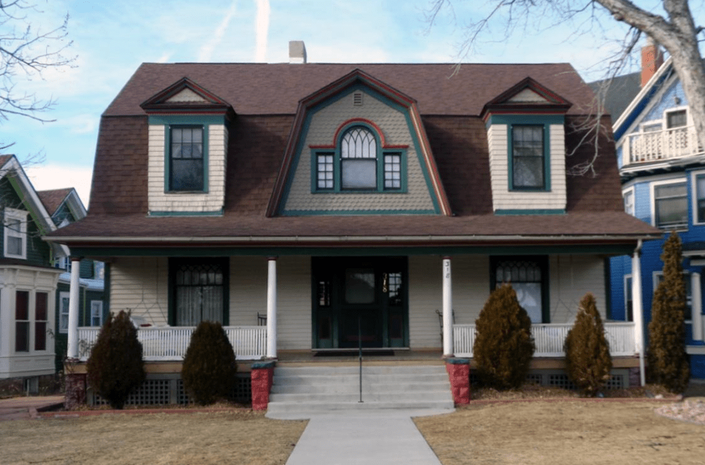 Photograph of the Hudson Boarding House at 318 North Cascade Avenue in Colorado Springs