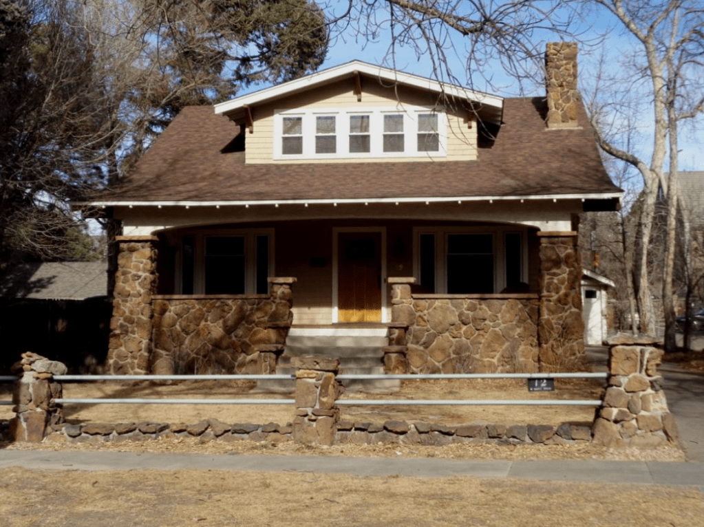 Photograph of the Gutmann Residence at 12 St. Vrain Street in Colorado Springs