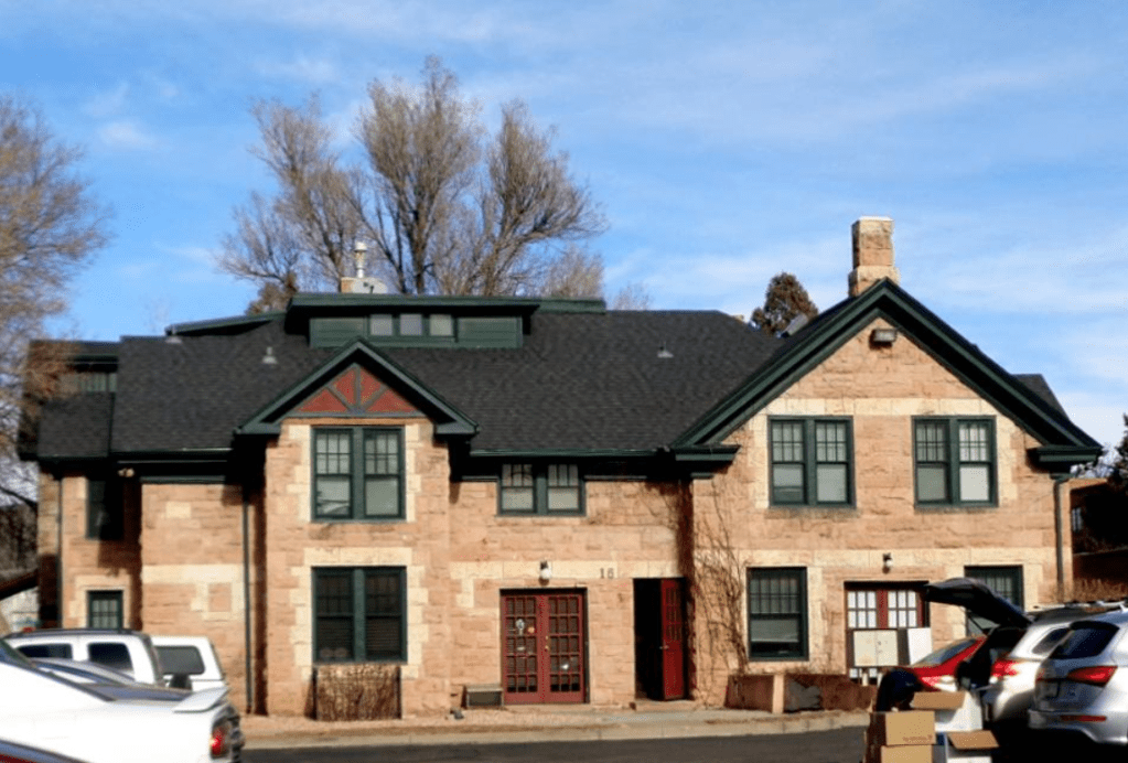 Photograph of the Hagerman Mansion Carriage House at 16 West Willamette Street in Colorado Springs