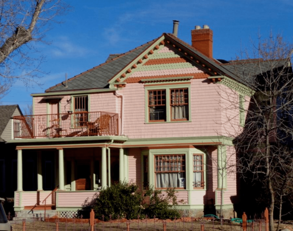 Photograph of the Manchester-Van Diest Residence at 719 North Nevada Avenue in Colorado Springs