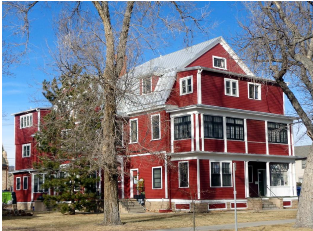 Photograph of the Castello Residence at 632 North Nevada Avenue in Colorado Springs