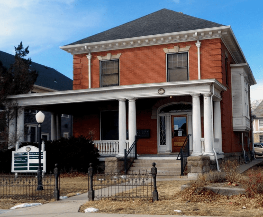 Photograph of the Stark-Buchanan Residence at 614 North Nevada Avenue in Colorado Springs