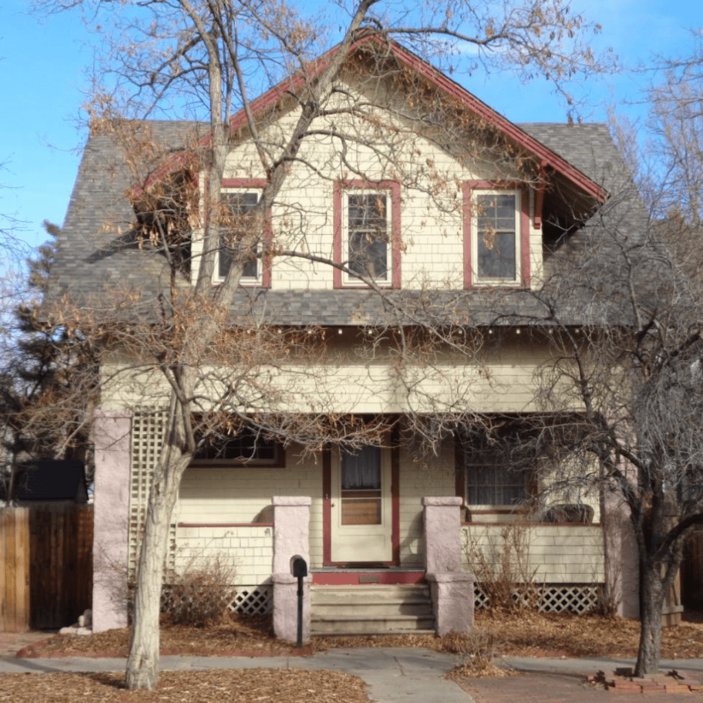 Photograph of the Rogers House at 128 East Willamette Street in Colorado Springs