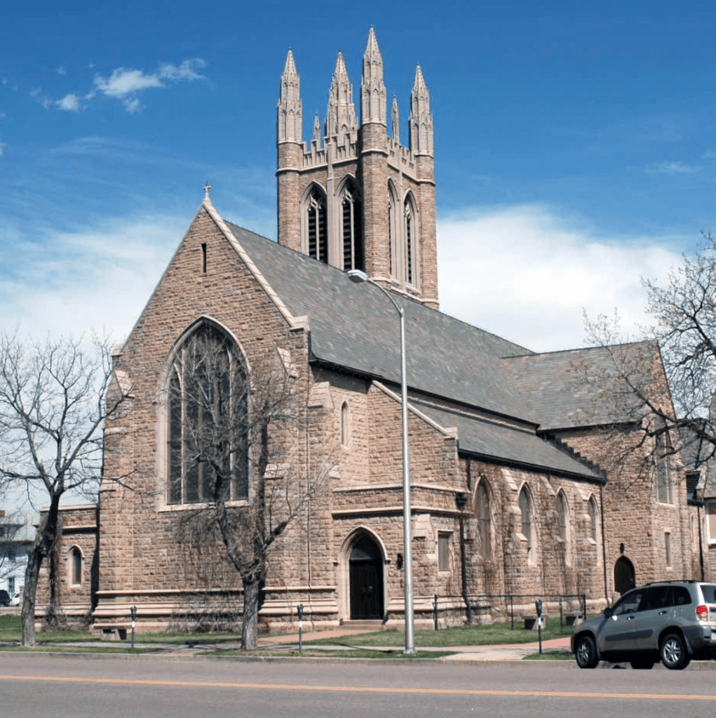 Photograph of the Grace Episcopal Church at 631 North Tejon Street in Colorado Springs