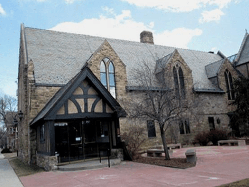 Photograph of the St. Stephens Church at 631 North Tejon Street in Colorado Springs