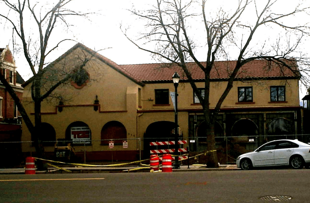 Photograph of the Swan Mortuary at 316 North Tejon Street in Colorado Springs