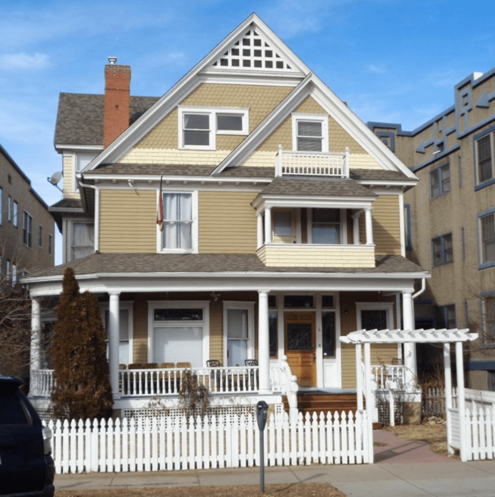 Photograph of the Waugh Residence at 6 Boulder Crescent Street in Colorado Springs