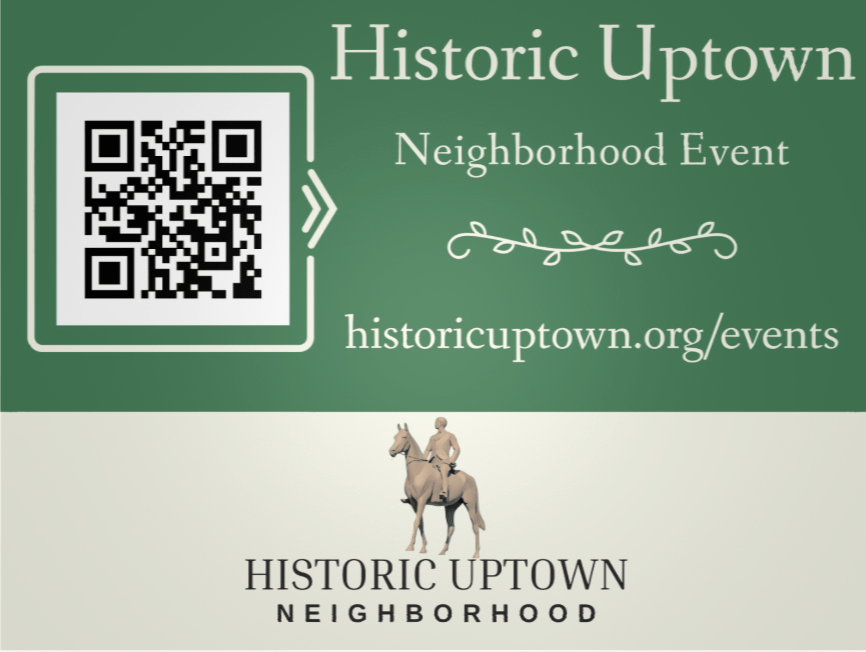 Proof of the Neighborhood yard sign that was developed