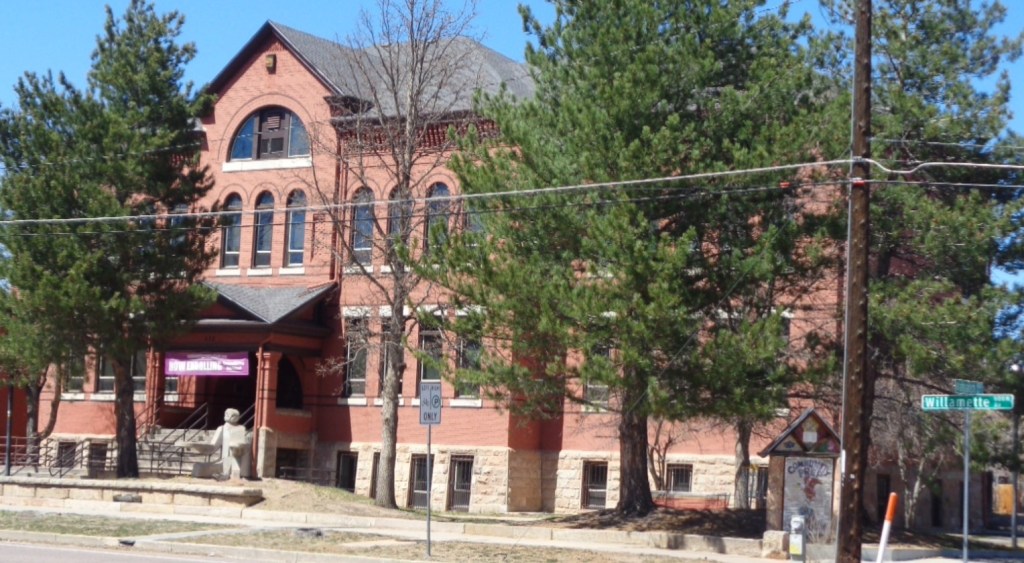 Photograph of the residence located at 332 East Willamette Avenue, Colorado Springs, CO 80903.