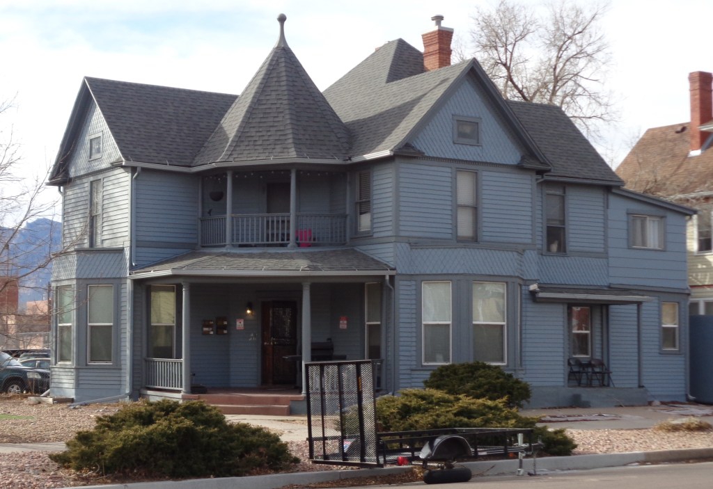 Photograph of the residence located at 430 North Weber Street, Colorado Springs, CO 80903.