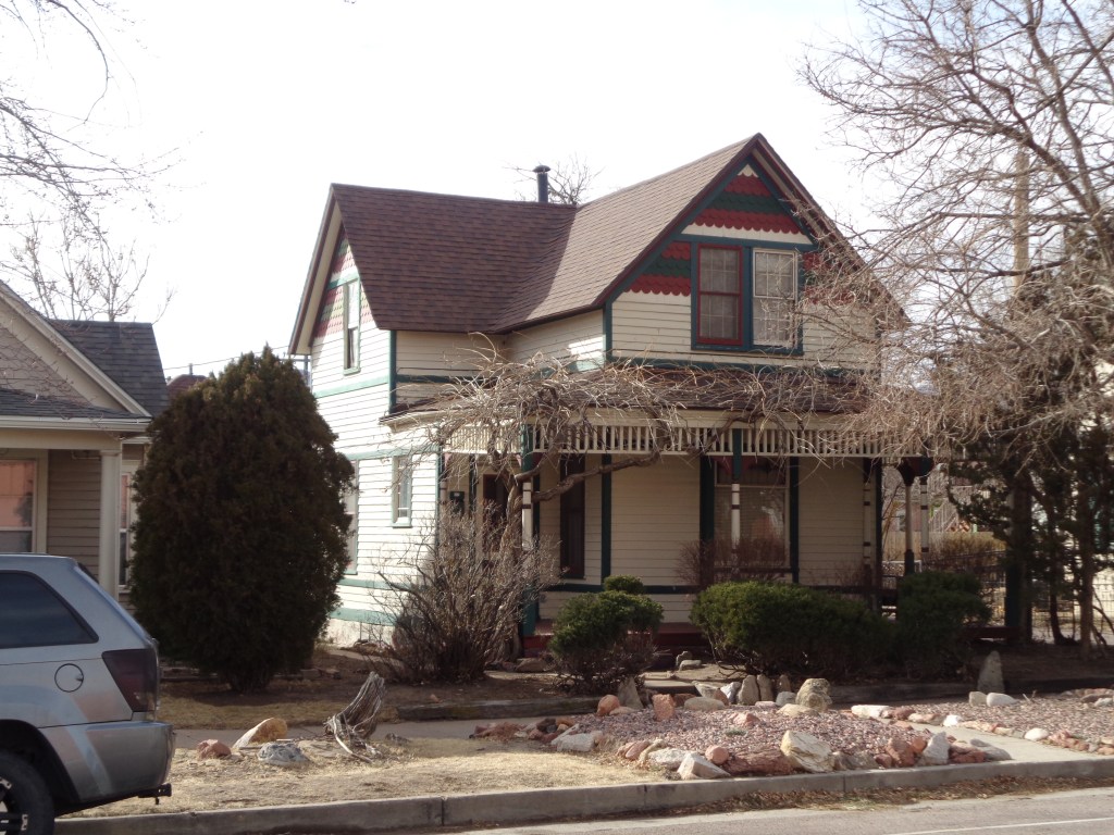 Photograph of the residence located at 317 East Willamette Avenue, Colorado Springs, CO 80903.