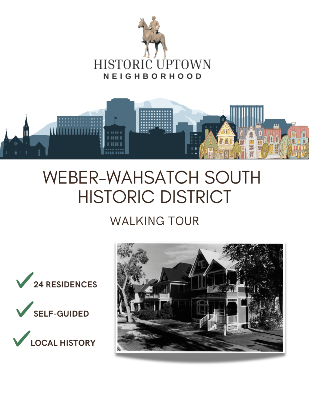 Weber-Wahsatch Historic District South Walking Guided&nbsp;Tour